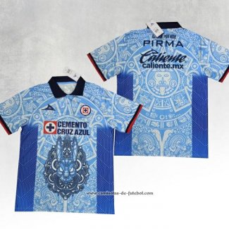 Camisola Polo del Cruz Azul 23/24 Azul