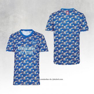 Camisola Pre Match del Arsenal 21/22 Azul