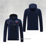 Jaqueta Hoodie Barcelona 22/23 Azul