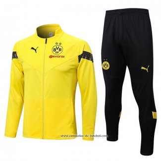 Jaqueta de Treinamento Dortmund 22/23 Amarelo y Preto