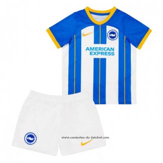 1º Camisola Brighton & Hove Albion 22/23 Crianca