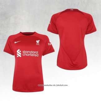 1º Camisola Liverpool 22/23 Mulher