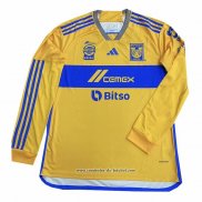 1º Camisola Tigres UANL 23/24 Manga Comprida