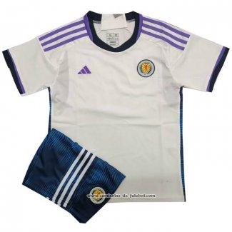 2º Camisola Escocia 2022 Crianca