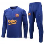 Sueter de Treinamento Barcelona 22/23 Azul