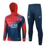 Sueter de Treinamento Paris Saint-Germain 23/24 Crianca Vermelho y Azul