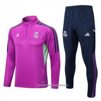 Sueter de Treinamento Real Madrid 22/23 Purpura