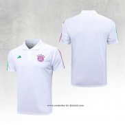 Camisola Polo del Bayern de Munique 23/24 Branco