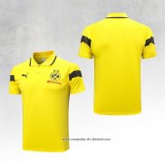 Camisola Polo del Dortmund 23/24 Amarelo