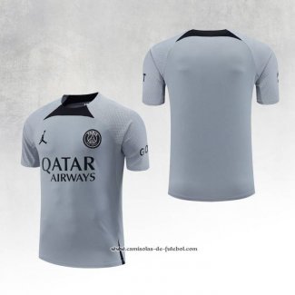 Camisola de Treinamento Paris Saint-Germain Jordan 22/23 Cinza