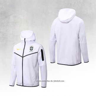 Jaqueta Hoodie Brasil 22/23 Branco