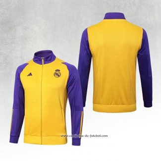 Jaqueta Real Madrid 23/24 Amarelo