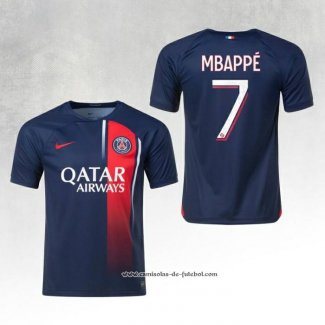 1º Camisola Paris Saint-Germain Jogador Mbappe 23/24