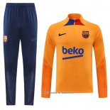 Sueter de Treinamento Barcelona 22/23 Laranja