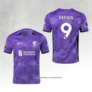 3º Camisola Liverpool Jogador Darwin 23/24