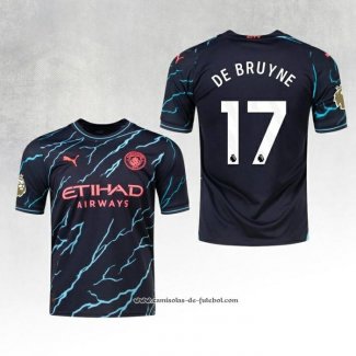 3º Camisola Manchester City Jogador De Bruyne 23/24