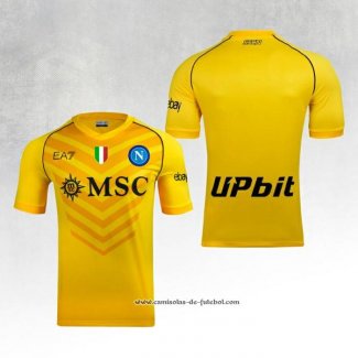 Camisola Naples Goleiro 23/24 Amarelo Tailandia