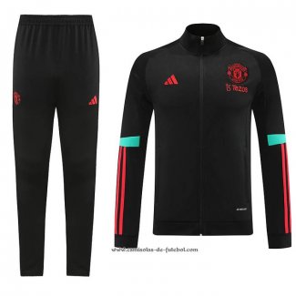 Jaqueta de Treinamento Manchester United 23/24 Preto