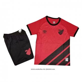 1º Camisola Athletico Paranaense 2023 Crianca