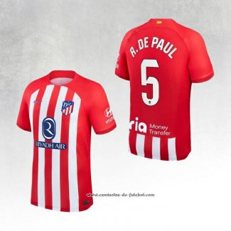 1º Camisola Atletico Madrid Jogador R.De Paul 23/24