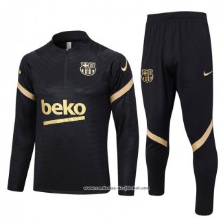 Sueter de Treinamento Barcelona 23/24 Preto