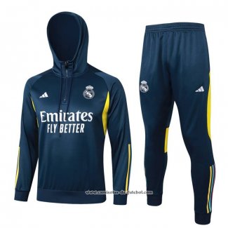 Sueter de Treinamento Real Madrid 23/24 Azul