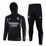 Sueter de Treinamento Real Madrid 23/24 Preto y Branco