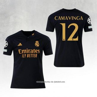 3º Camisola Real Madrid Jogador Camavinga 23/24