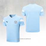 Camisola de Treinamento Manchester City 22/23 Azul