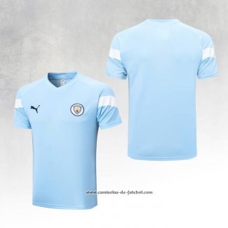 Camisola de Treinamento Manchester City 22/23 Azul