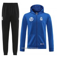 Fato de Treino Hoodie Real Madrid 22/23 Azul