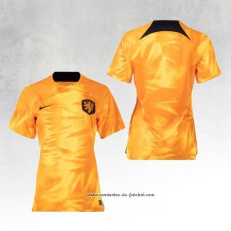 1º Camisola Holanda 2022 Mulher