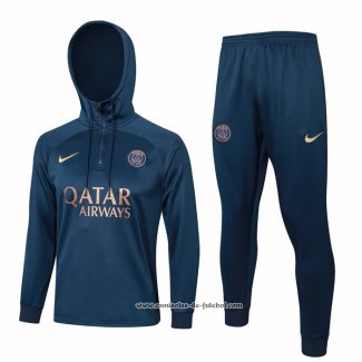 Sueter de Treinamento Paris Saint-Germain 23/24 Azul Oscuro