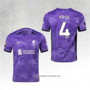 3º Camisola Liverpool Jogador Virgil 23/24