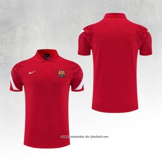 Camisola Polo del Barcelona 22/23 Vermelho