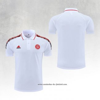 Camisola Polo del Bayern de Munique 22/23 Branco