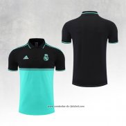 Camisola Polo del Real Madrid 22/23 Preto y Verde