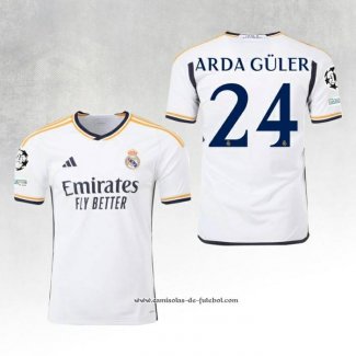 1º Camisola Real Madrid Jogador Arda Guler 23/24