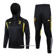 Sueter de Treinamento Juventus 23/24 Crianca Preto