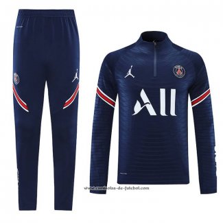 Sueter de Treinamento Paris Saint-Germain Jordan 22/23 Azul