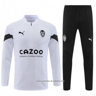 Sueter de Treinamento Valencia 22/23 Branco