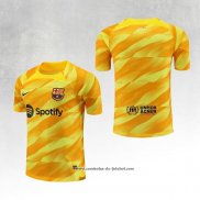 Camisola Barcelona Goleiro 23/24 Amarelo