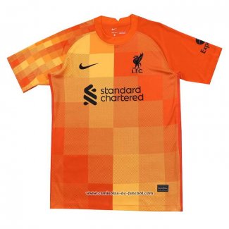 Camisola Liverpool Goleiro 21/22 Laranja