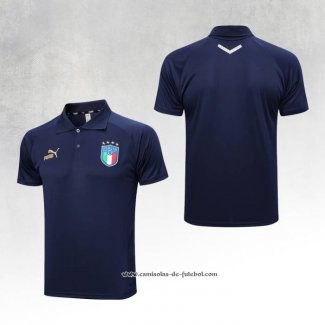 Camisola Polo del Italia 23/24 Azul