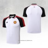 Camisola Polo del Manchester United 22/23 Branco