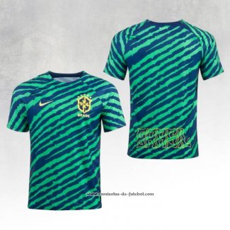 Camisola Pre Match del Brasil 2022 Verde