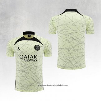 Camisola de Treinamento Paris Saint-Germain Jordan 23/24 Amarelo