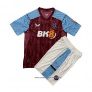 1º Camisola Aston Villa 23/24 Crianca