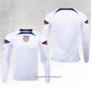 1º Camisola Estados Unidos 2022 Manga Comprida