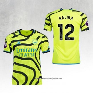 2º Camisola Arsenal Jogador Saliba 23/24